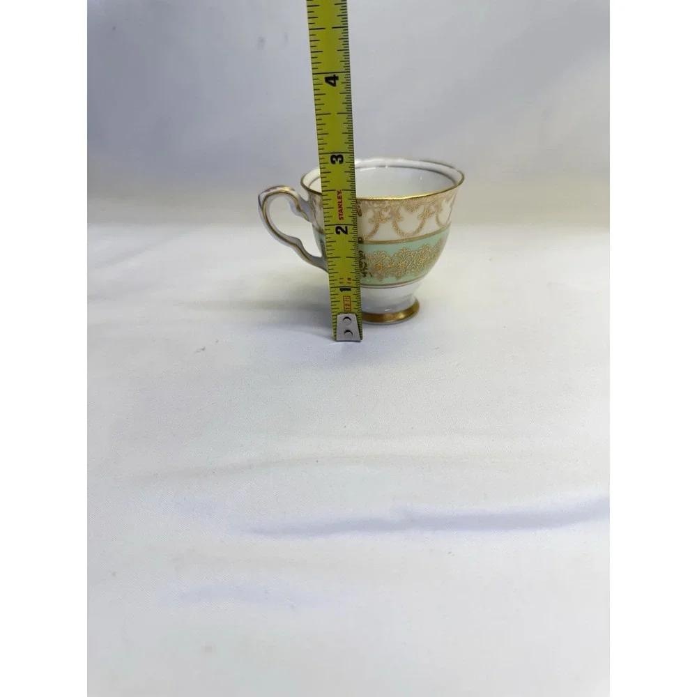 *RARE* Vintage Royal Stafford 8178 - Demitasse & Saucer Set Of 8 W/ 6 Spoons
